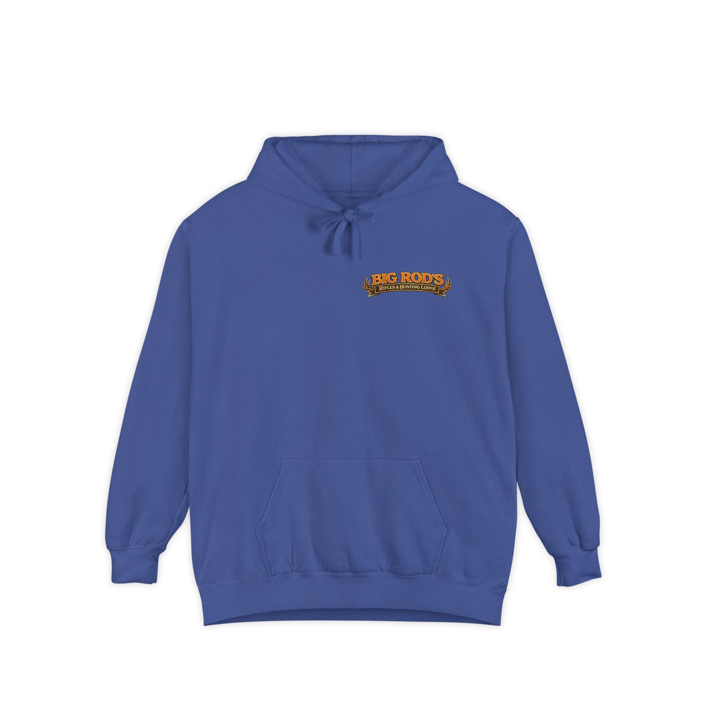 BIG ROD'S Rifles & Hunting Lodge | HOT Camo and Loud Bangs - Hoodie (Dark Colors)