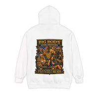 BIG ROD'S Safari Adventures | WHEN YOU'RE LOOKING TO CATCH A COUGAR... IT PAYS TO HAVE A BIG ROD - Hoodie (White)