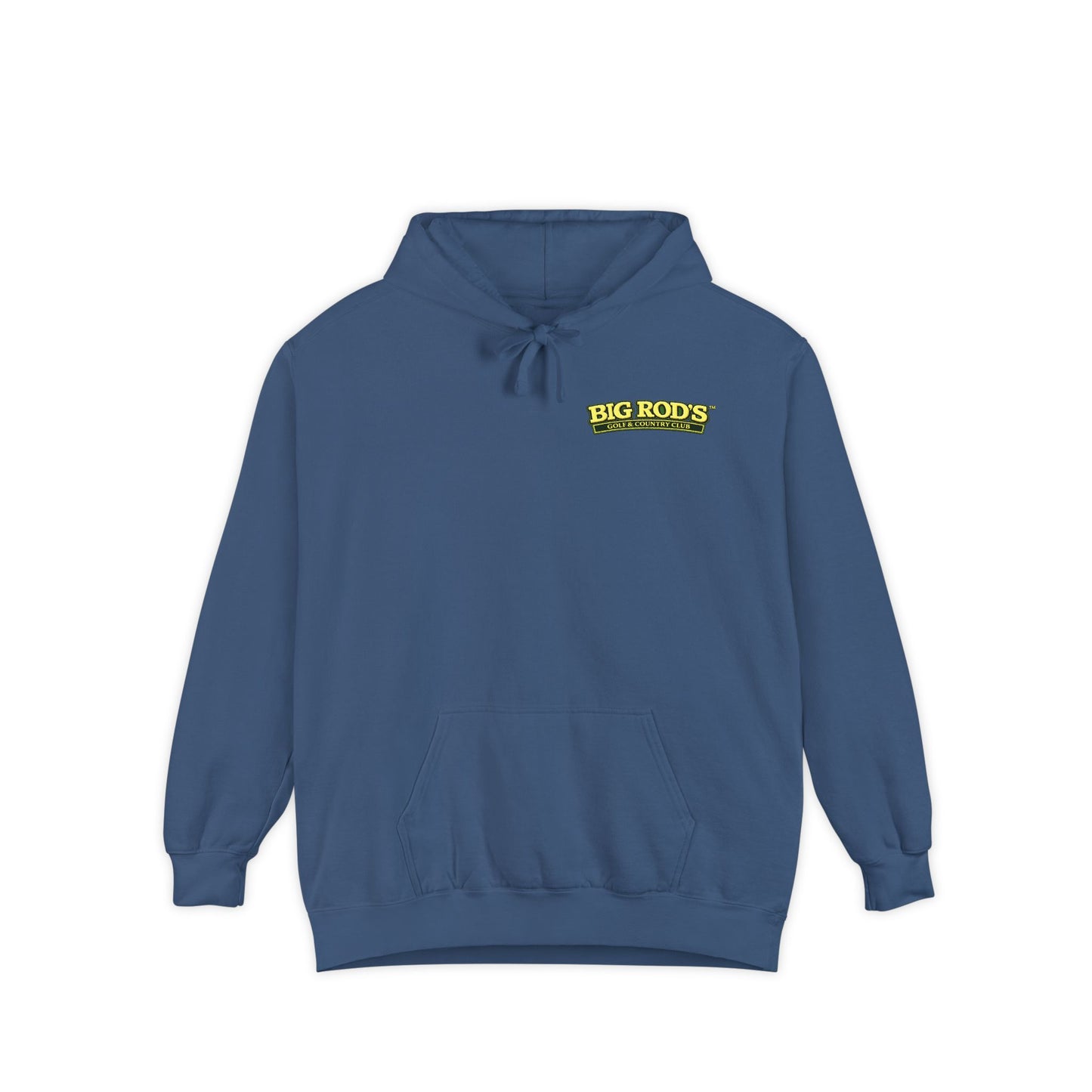 BIG ROD'S Golf & Country Club | YOU WON'T NEED A MULLIGAN... WHEN YOU'RE SWINGING A BIG ROD - Hoodie (Dark Colors)