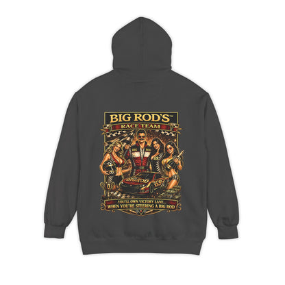 BIG ROD'S Race Team | YOU'LL OWN VICTORY LANE... WHEN YOU'RE STEERING A BIG ROD - Hoodie (Dark Colors)